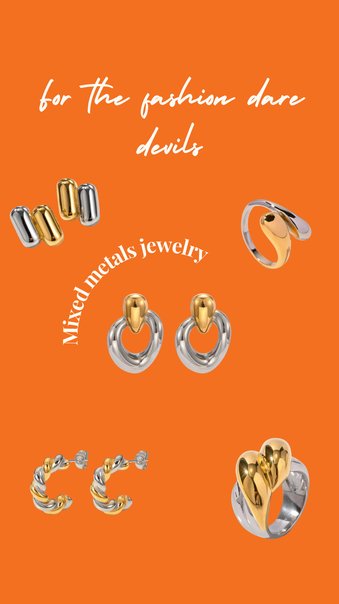 Embrace the Trend: Mix Metals in Your Jewelry Game! ✨