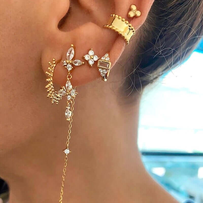 Butterfly Drop EARRINGS Folie à Trois