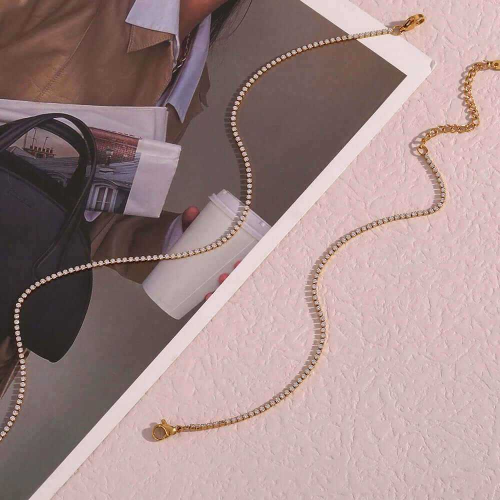 Tennis BRACELET Folie à Trois