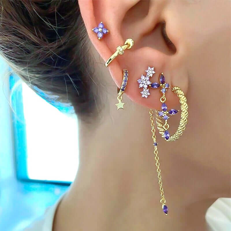 Butterfly Drop EARRINGS Folie à Trois