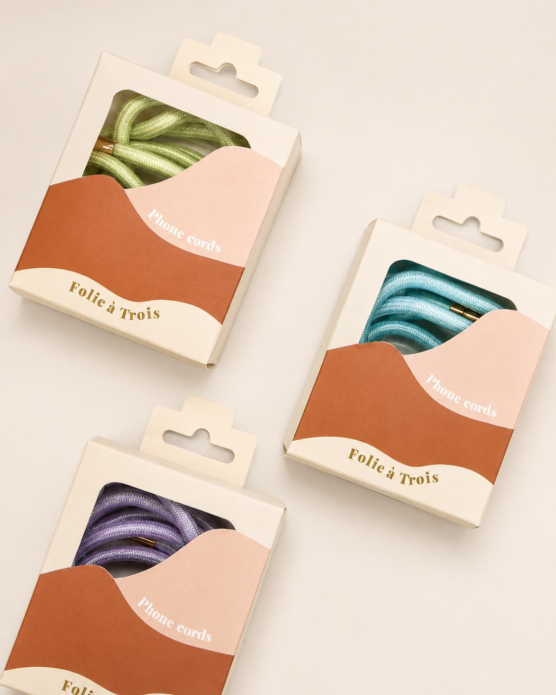 Shimmery PHONE CORD
