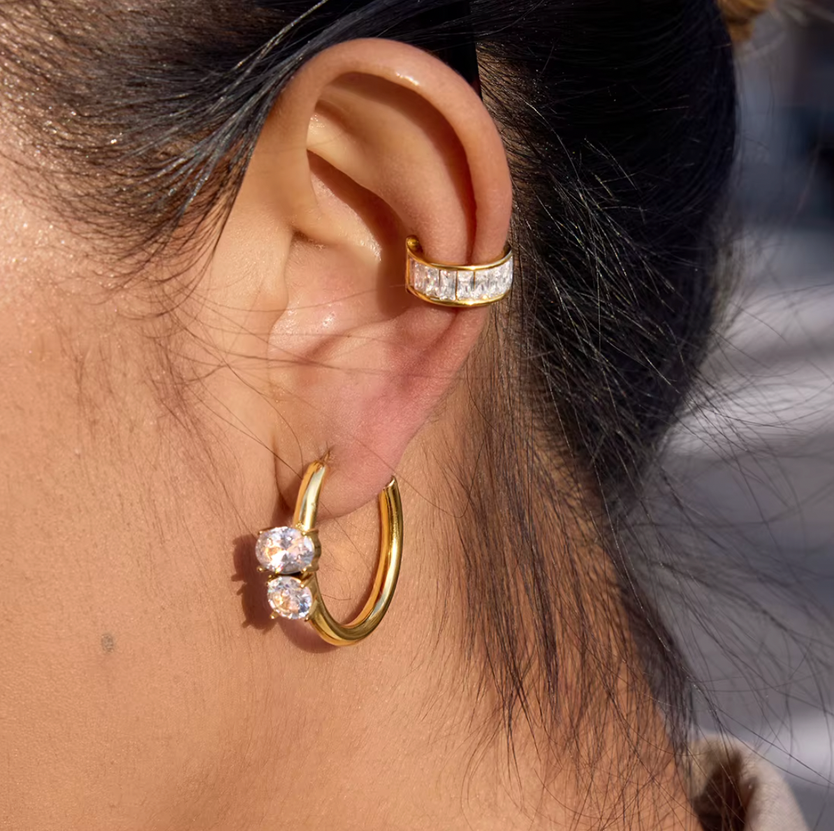 White Noise EARRINGS