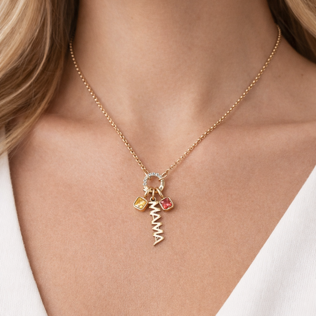 Zircon Charm KETTING