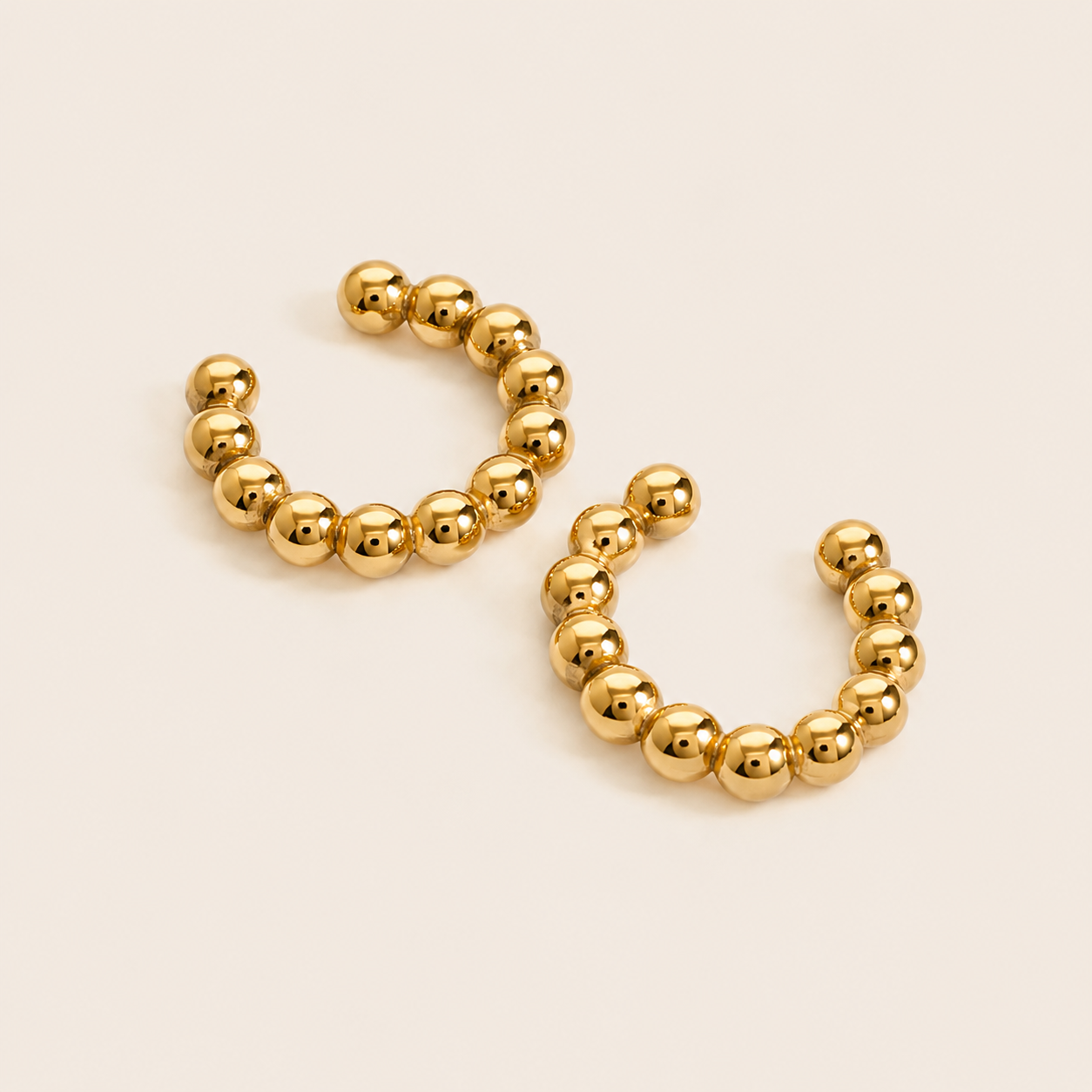 Antibes Gold Ear Cuff – Stainless Steel by Folie à Trois