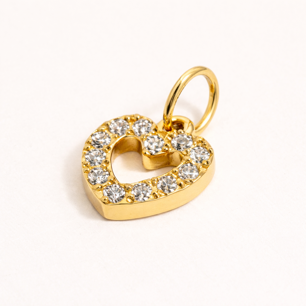 Zircon Heart CHARM
