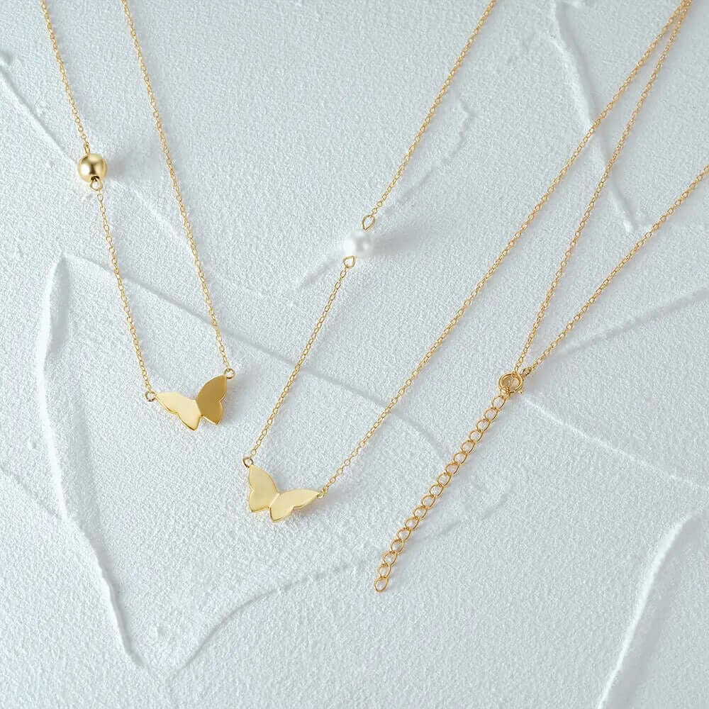 Butterfly NECKLACE Folie à Trois