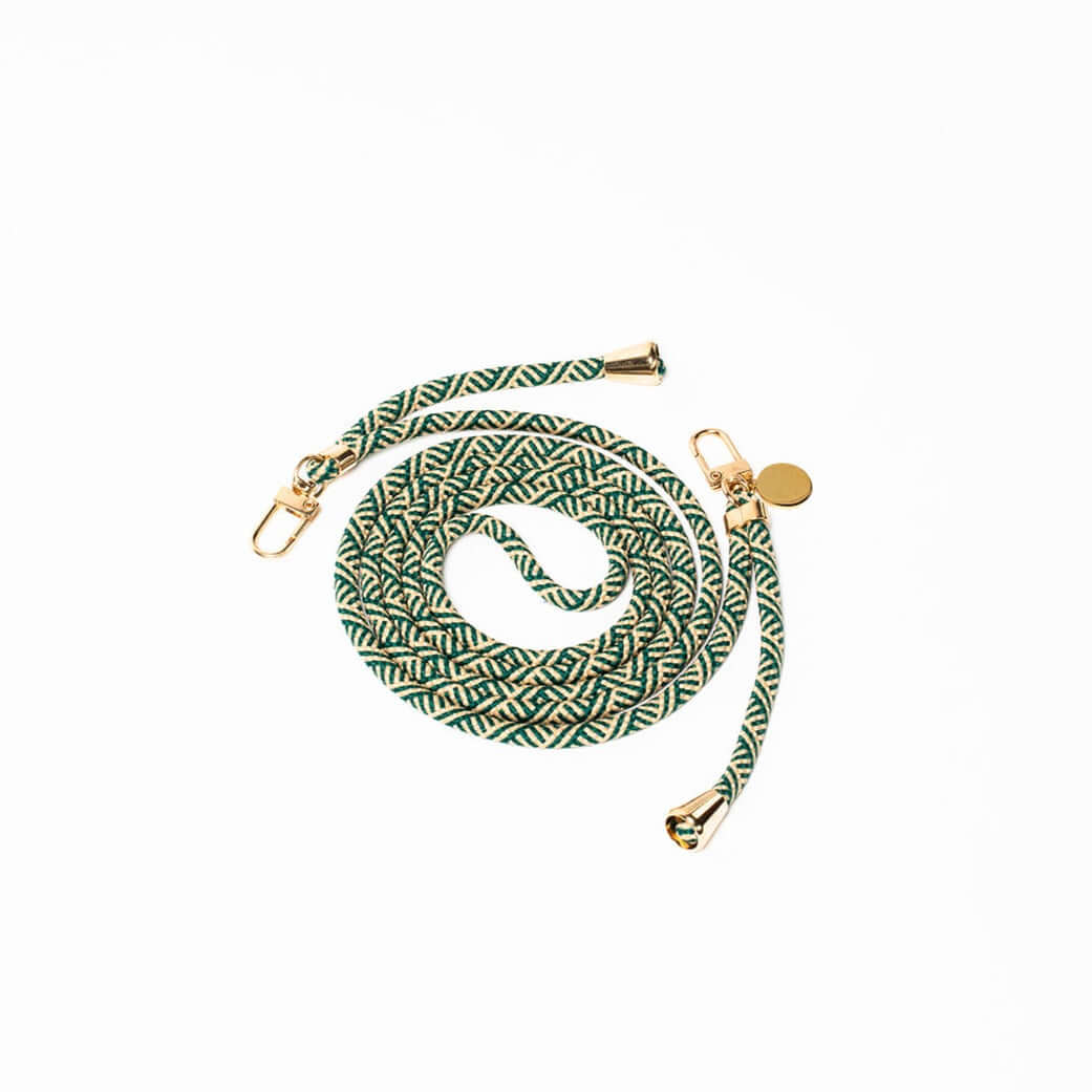 Multi Colorful Phone Cord Folie à Trois