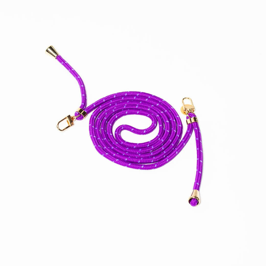 Multi Colorful Phone Cord Folie à Trois