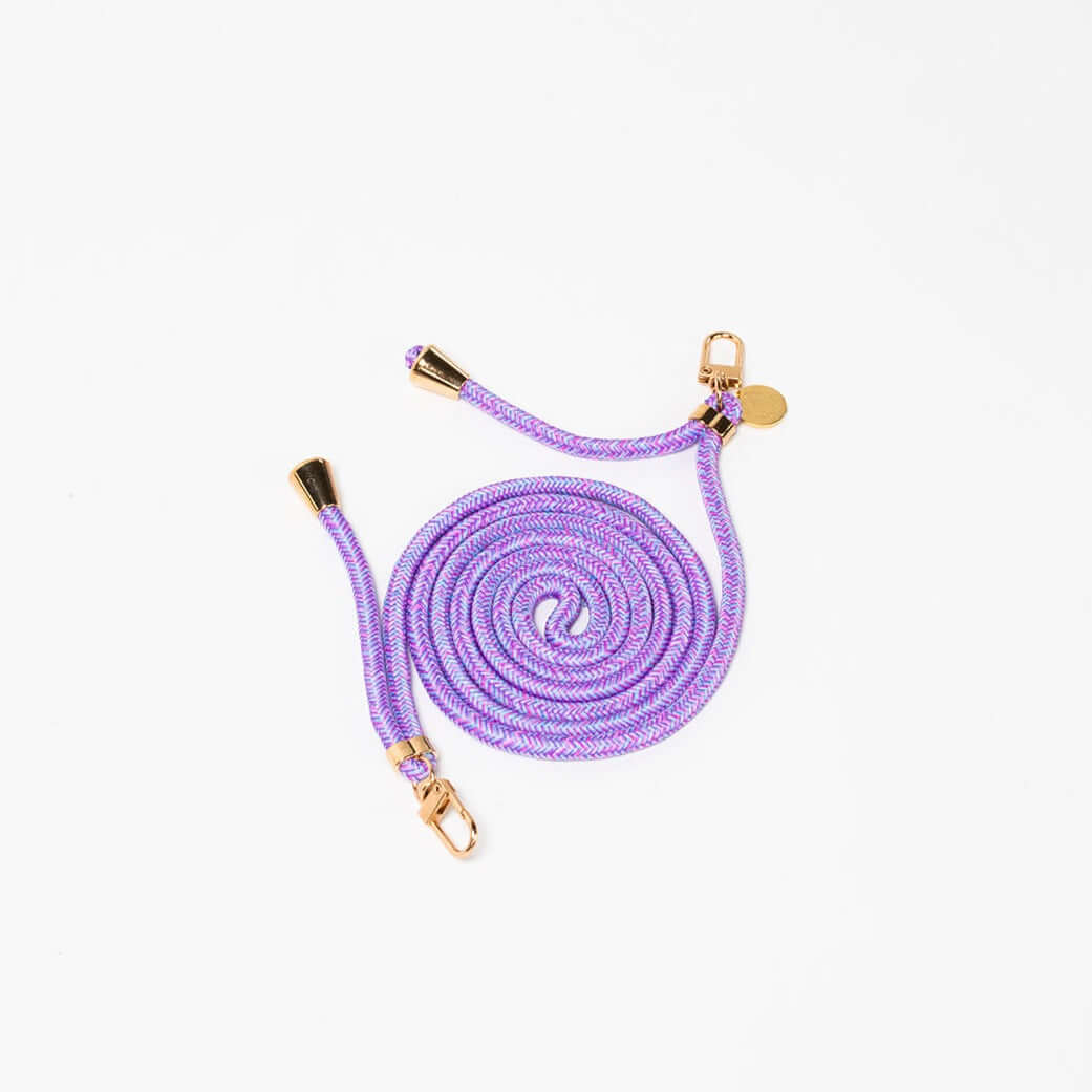 Multi Colorful Phone Cord Folie à Trois