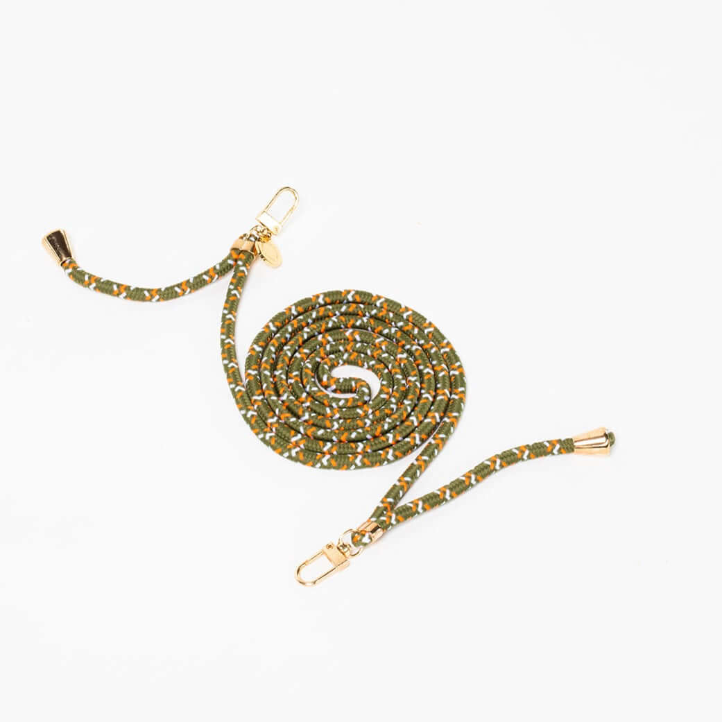 Multi Colorful Phone Cord Folie à Trois