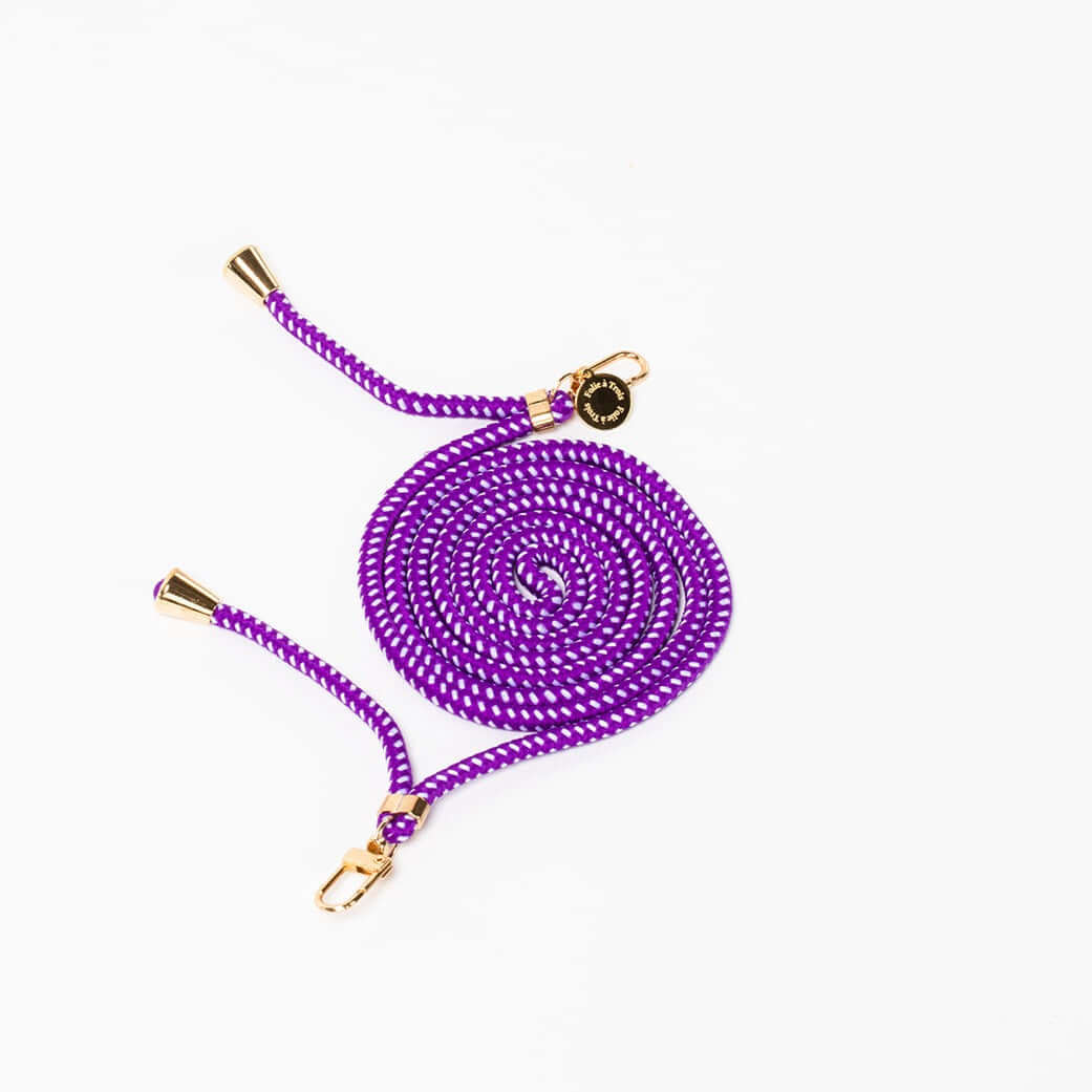 Multi Colorful Phone Cord Folie à Trois