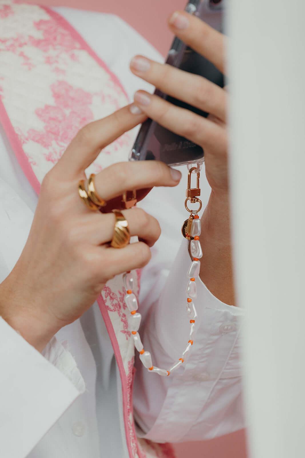 Softer Side Short PHONE CORD Folie à Trois