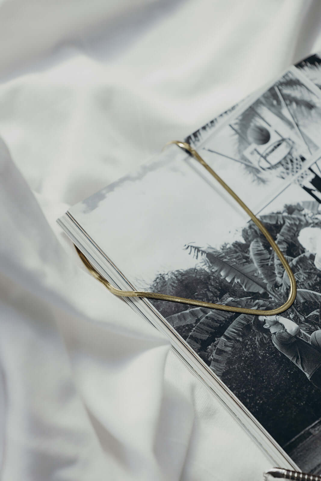 SNAKE SKIN NECKLACE Folie à Trois