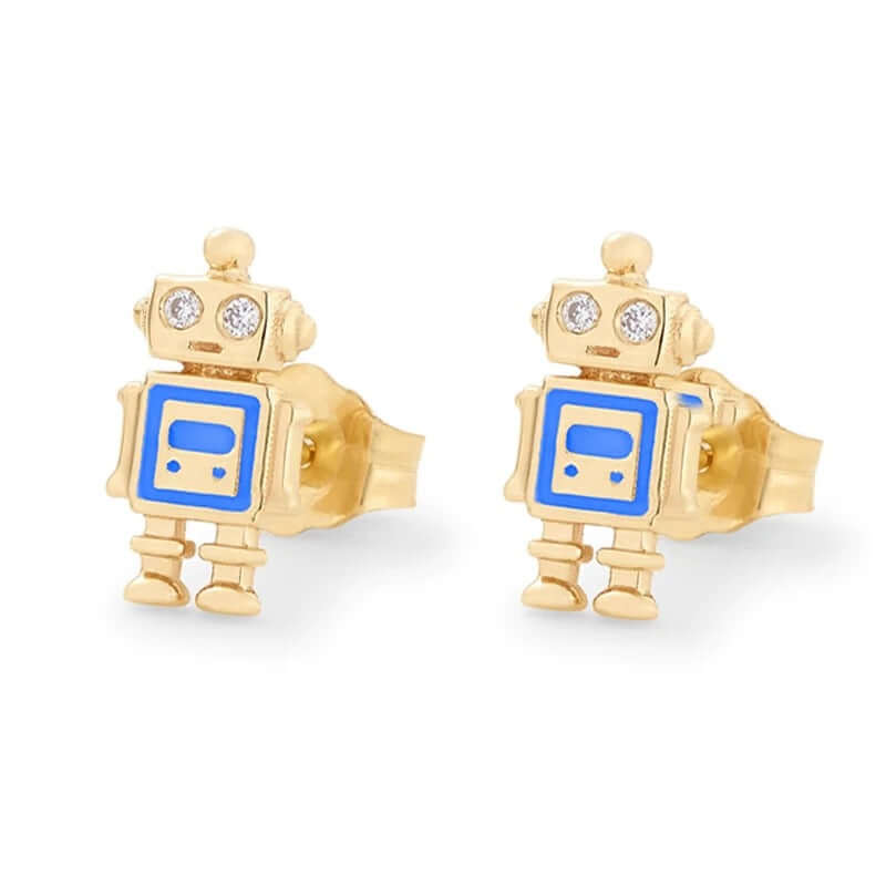Little Robot EARRINGS Folie à Trois