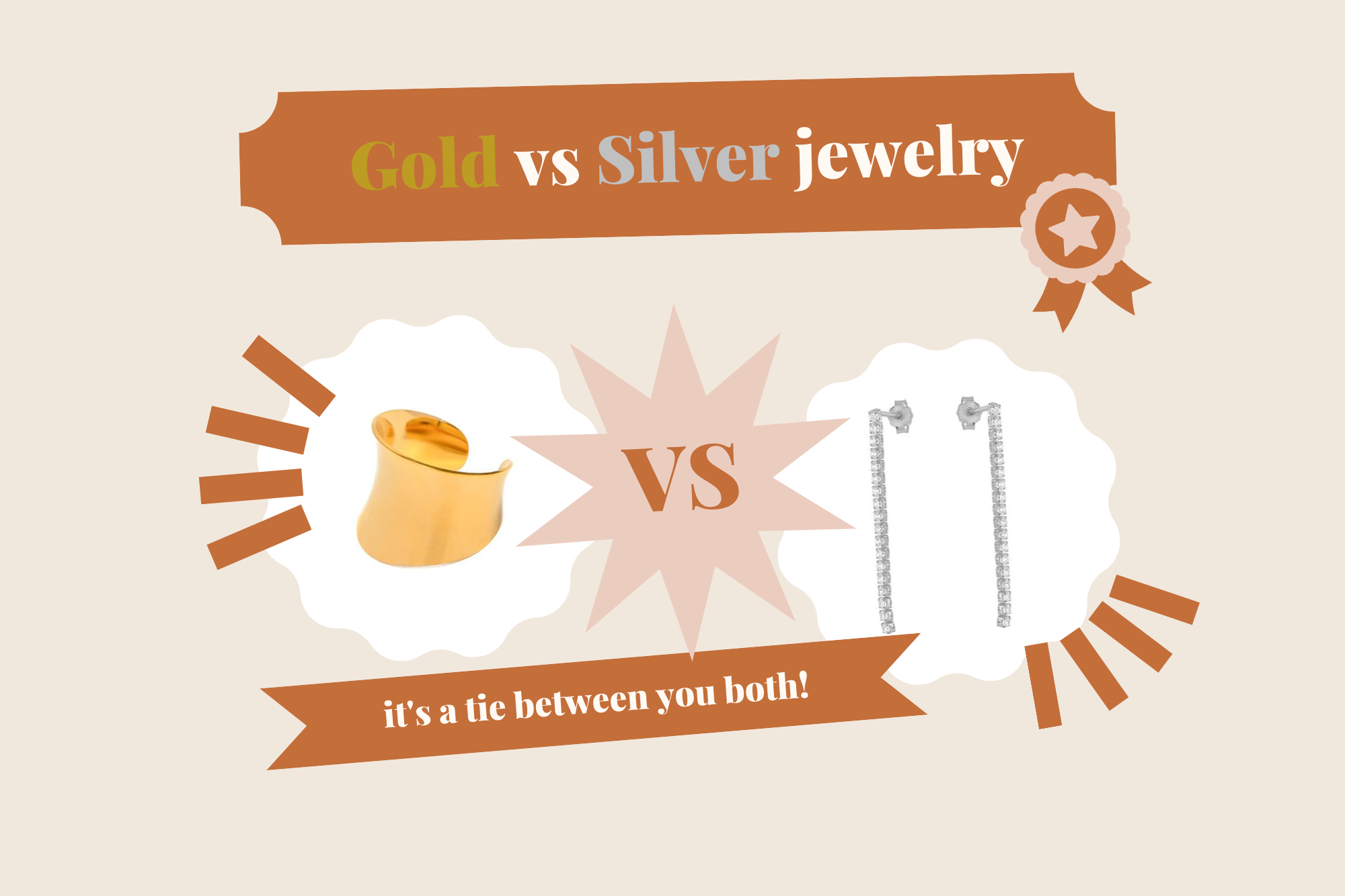 Which Jewelry Color Suits Me Best: Gold or Silver?