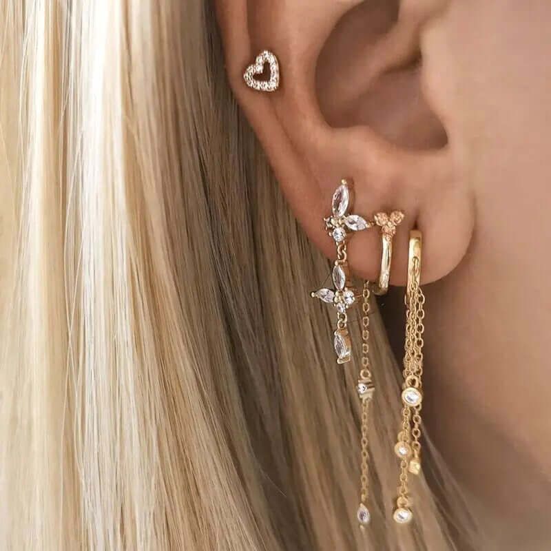 Butterfly Drop EARRINGS Folie à Trois