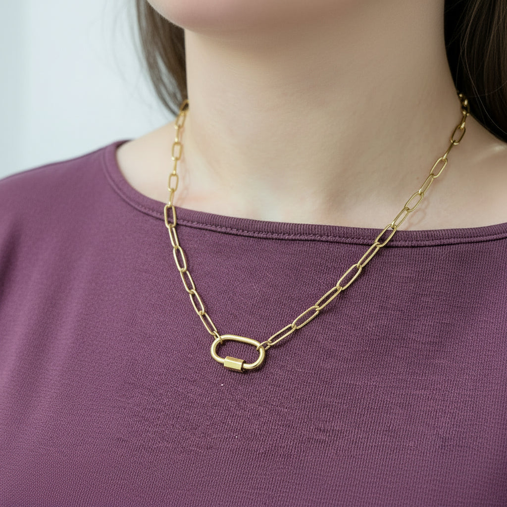 Chain link Charm NECKLACE