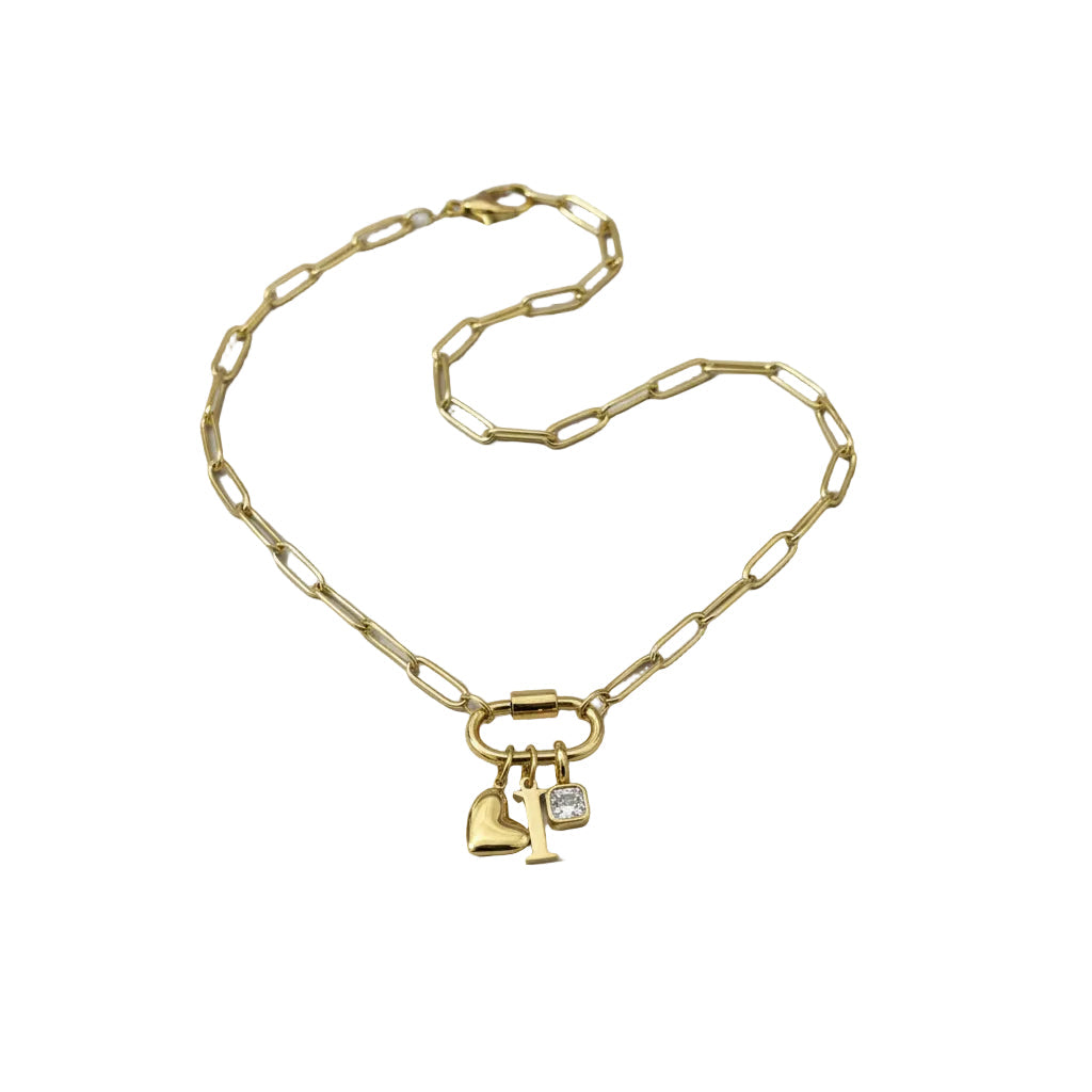 Chain link Charm NECKLACE