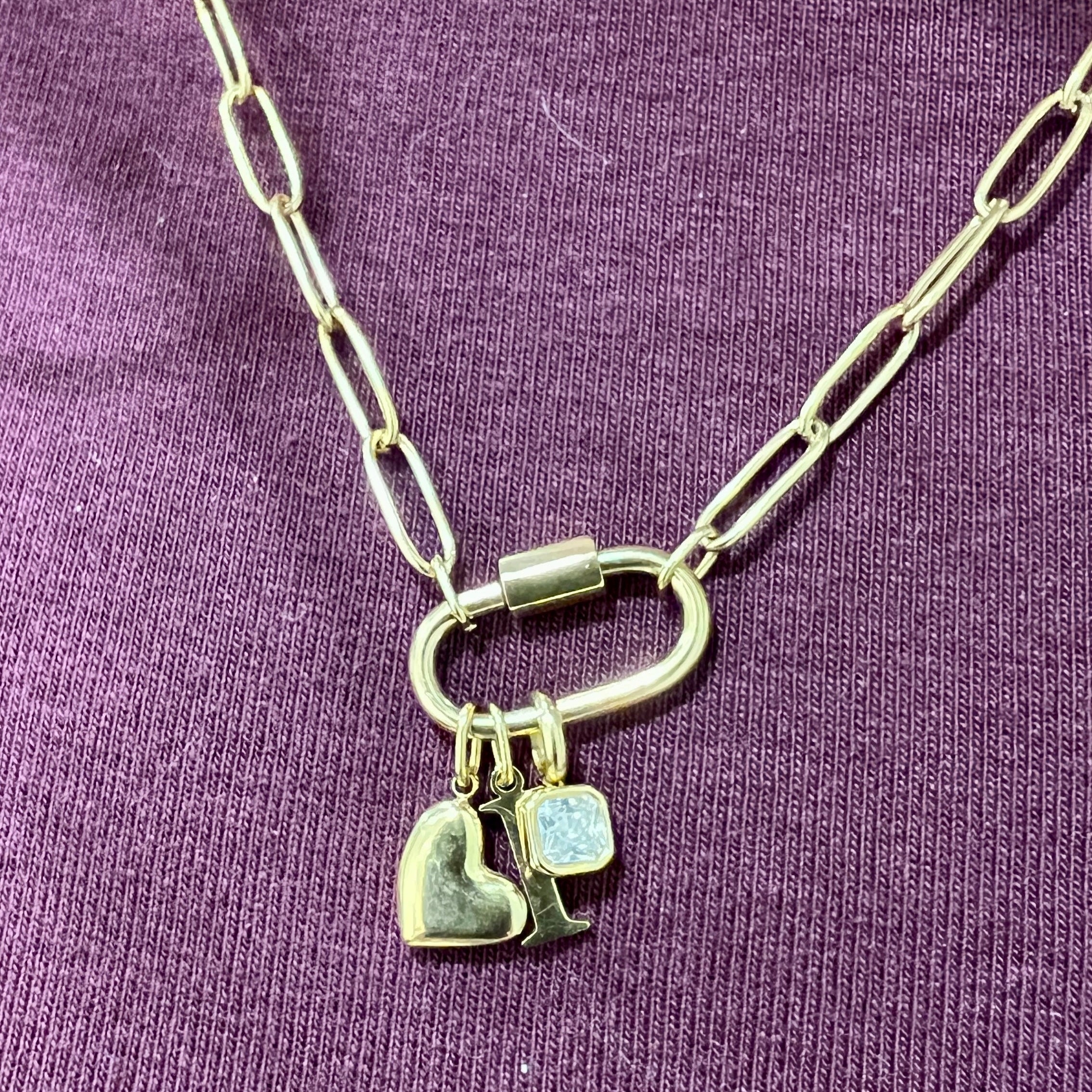 Chain link Charm NECKLACE