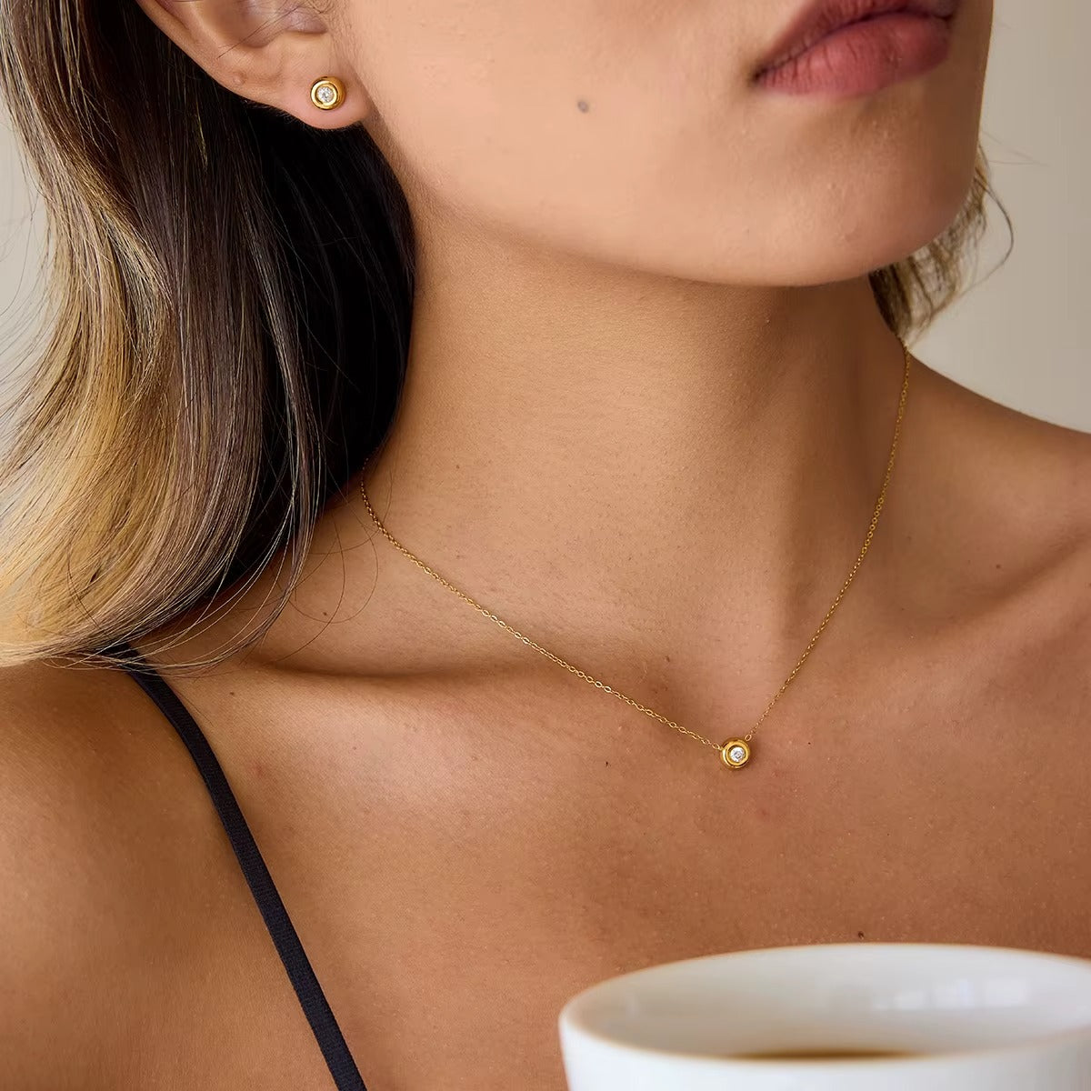 Lucia Gift Box EARRINGS + NECKLACE