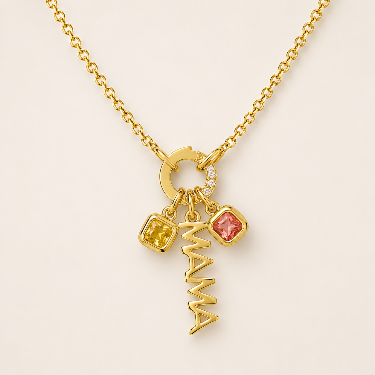 Zircon Charm KETTING