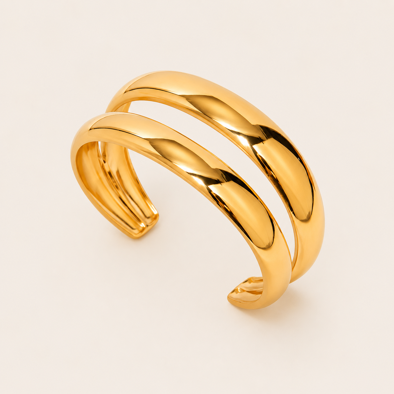 Dusk Bracelet – Gold Stainless Steel by Folie à Trois