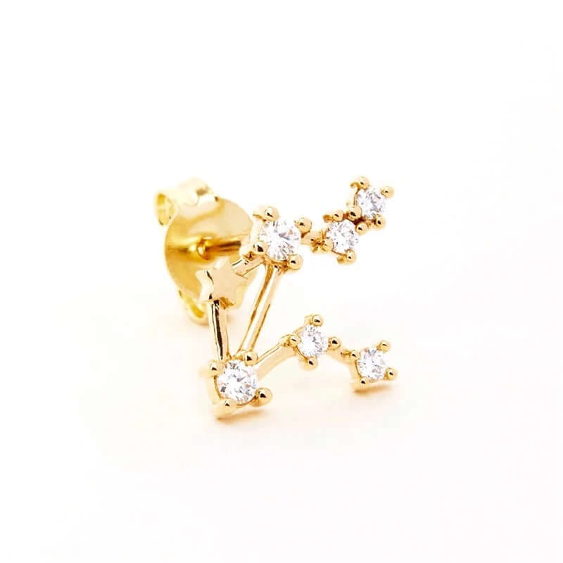 Zodiac Stud EARRINGS Folie à Trois