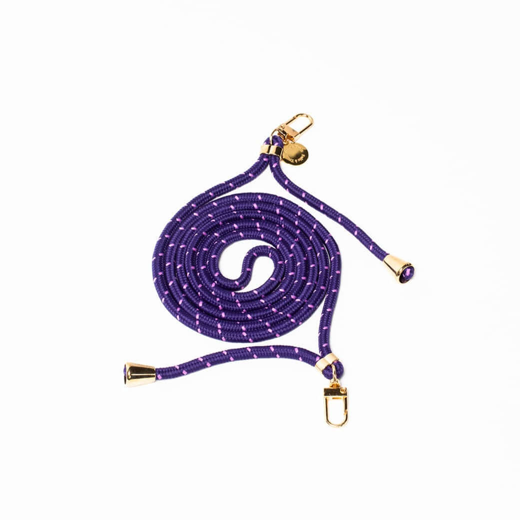 Multi Colorful Phone Cord Folie à Trois