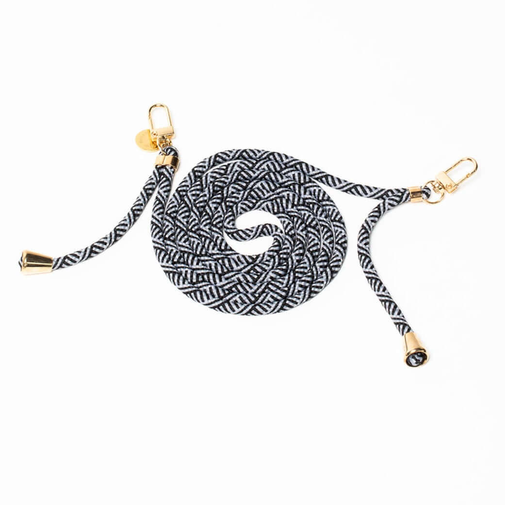 Multi Colorful Phone Cord Folie à Trois