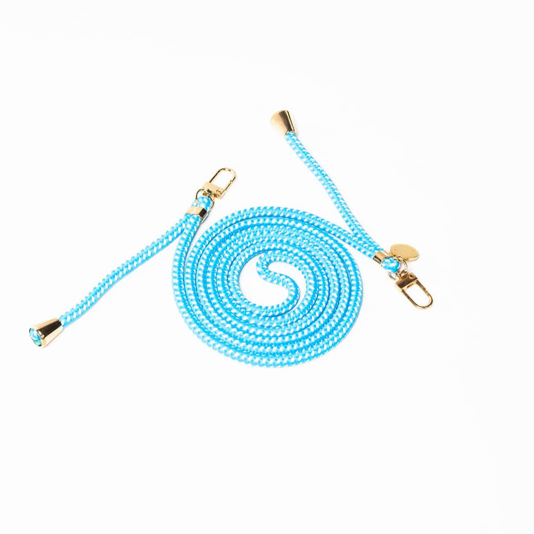 Multi Colorful Phone Cord Folie à Trois