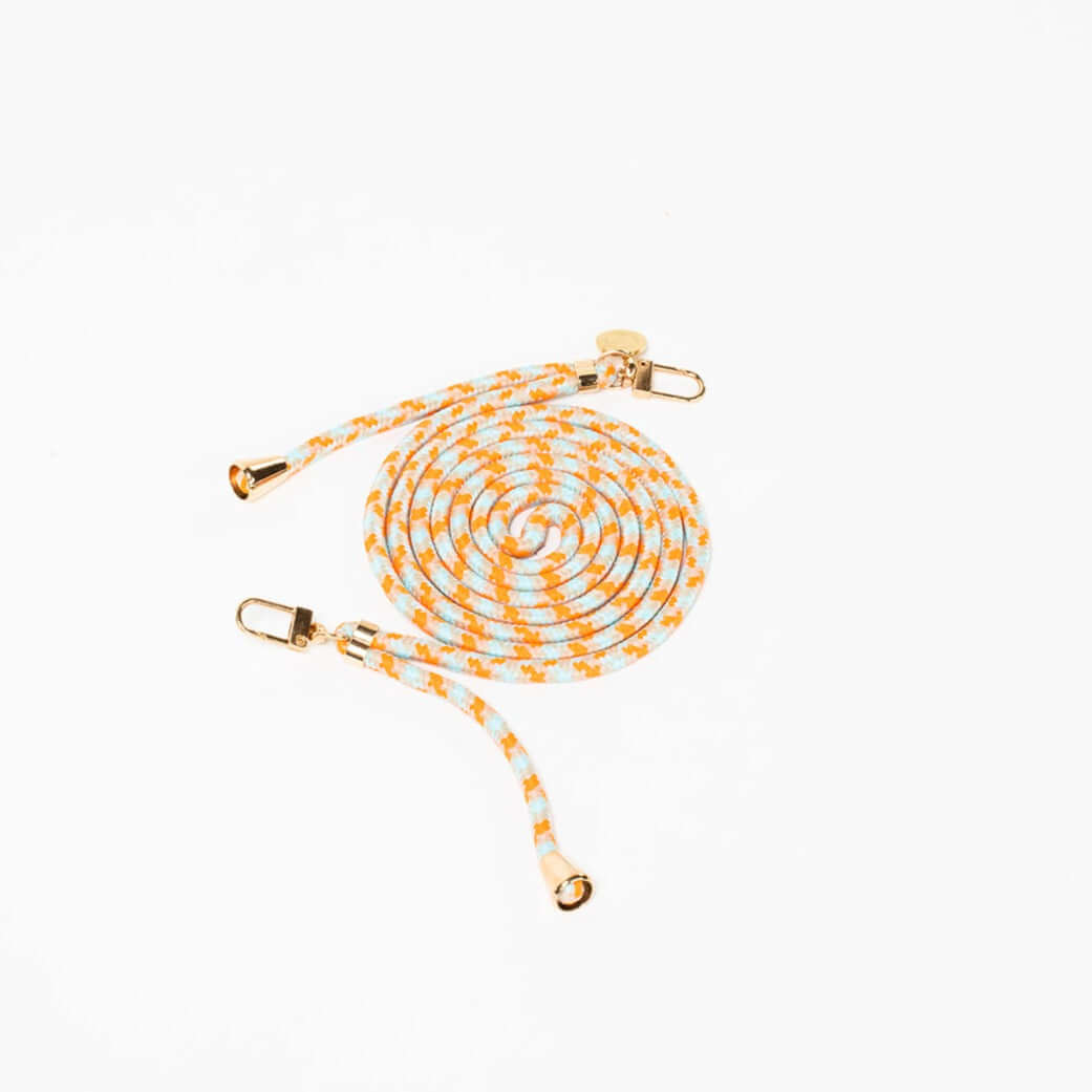 Multi Colorful Phone Cord Folie à Trois