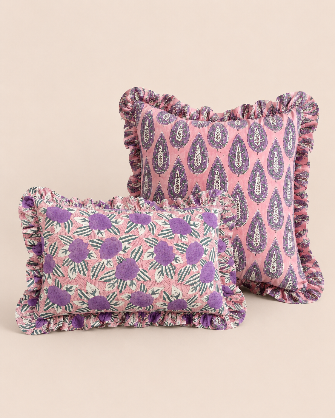 Violet Garden Rectangle CUSHION