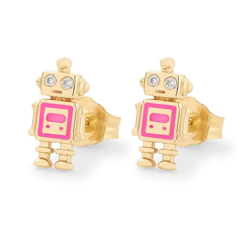Little Robot EARRINGS Folie à Trois